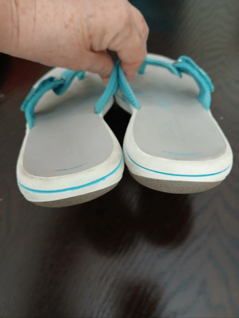 Clark's Breeze Sea Cloudsteppers Aqua Size 7 Slip On